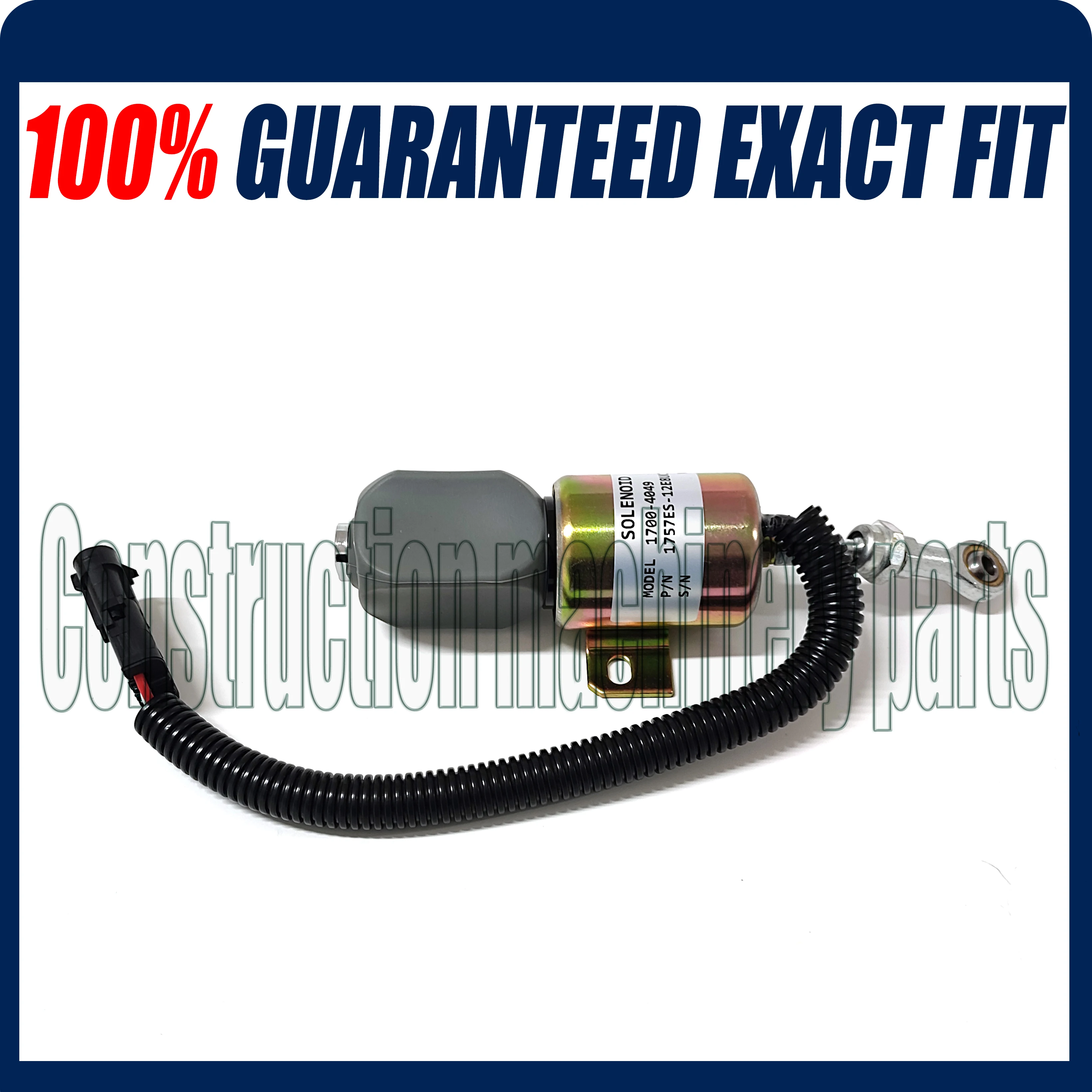 

New Shut Down Solenoid 1700-4049 1757ES-12E8UC3B1S2 For Woodward Perkins