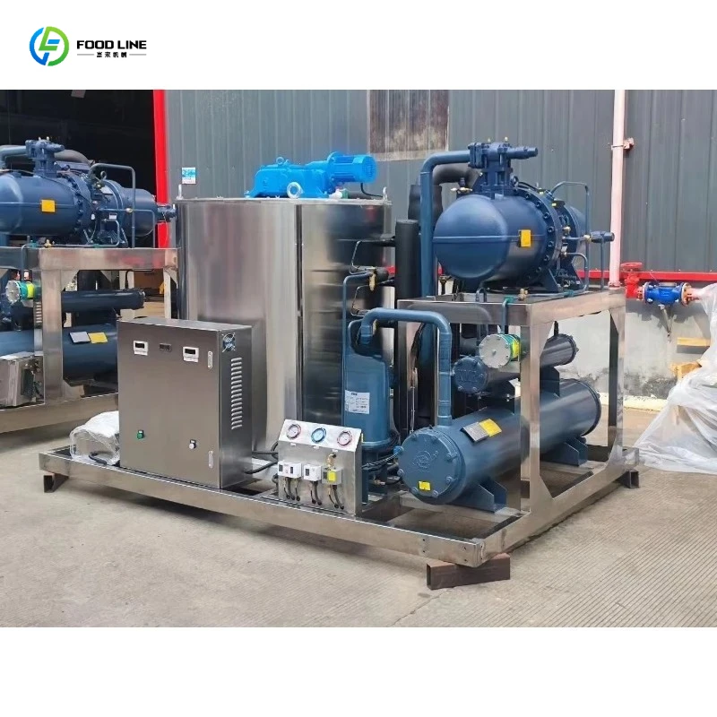 Slurry Ice Machine Cold Chain Logistics Distribution Center Gelato Unit For Cross Dock Transport High Capacity Efficient