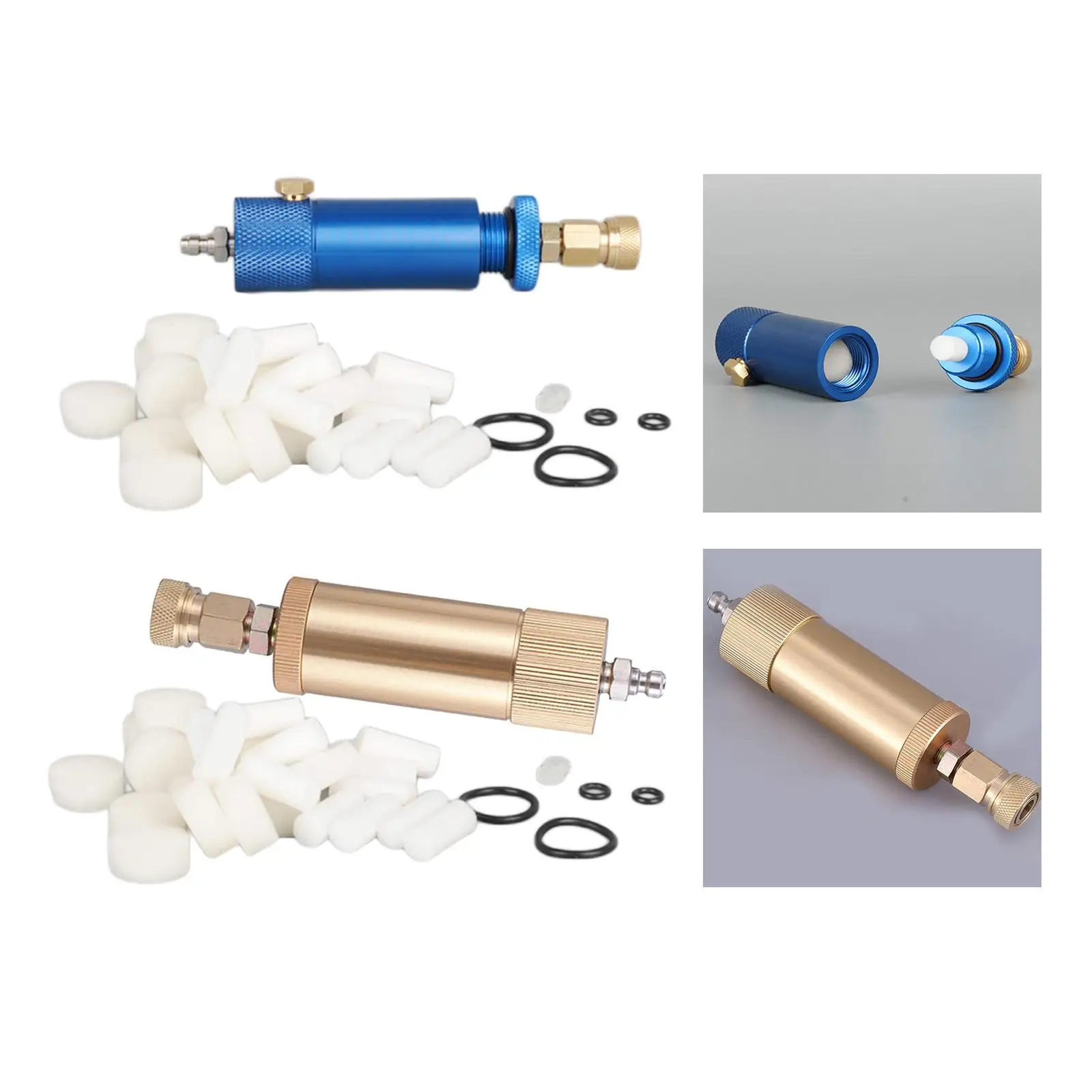 

Водоотделитель масла 30 МПа с внутренней резьбой и наружной резьбой с резьбой 8 мм и M10 для ПК