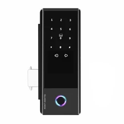 Smart Fingerpritn Lock For Slide Office Glass Door Swing Gate Lock Optional Tuya Wifi TTLOCK APP Control Digital Lock
