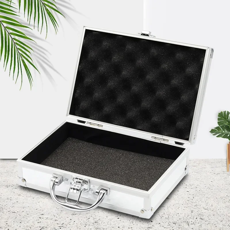 

Aluminum Alloy Household Tool Box Multifunction Storage Box Password Instrument Suitcase Medicine Box Protection Parts Case