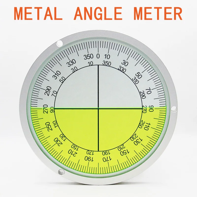 Engineering machinery leveling angle meter 210 with installation hole fixed slope meter