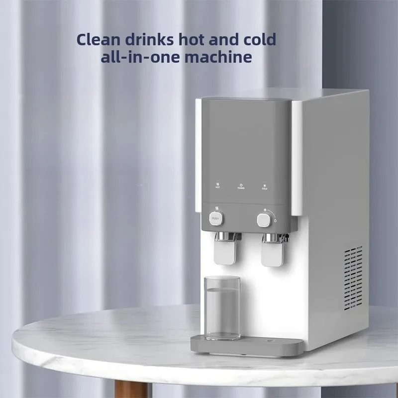 Coolable table water purifier table hot and cold drinking machine