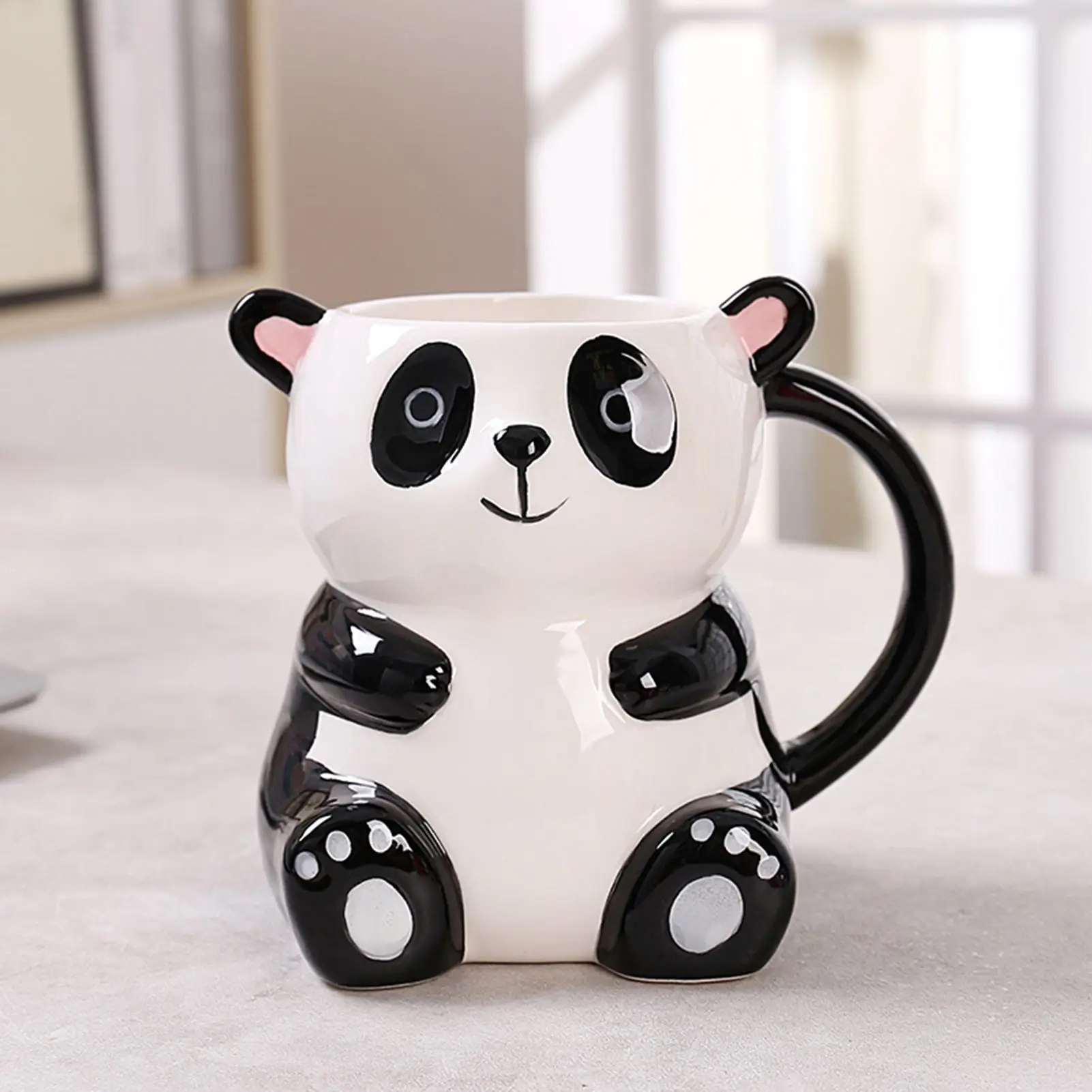 

Ceramic Mug Cute Panda Funny Animal Water Cup Decorative Coffee Cup Children Kids Drinkware Cups Breakfast Milk Mug