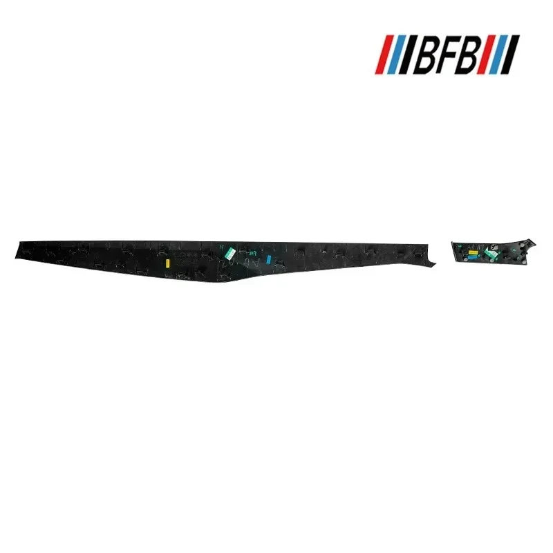 For Audi A6L A6 A7 A7L Real Dry Carbon Fiber 2019-2023 Interior Replacement Dashboard Trim Interior Modification Accessories