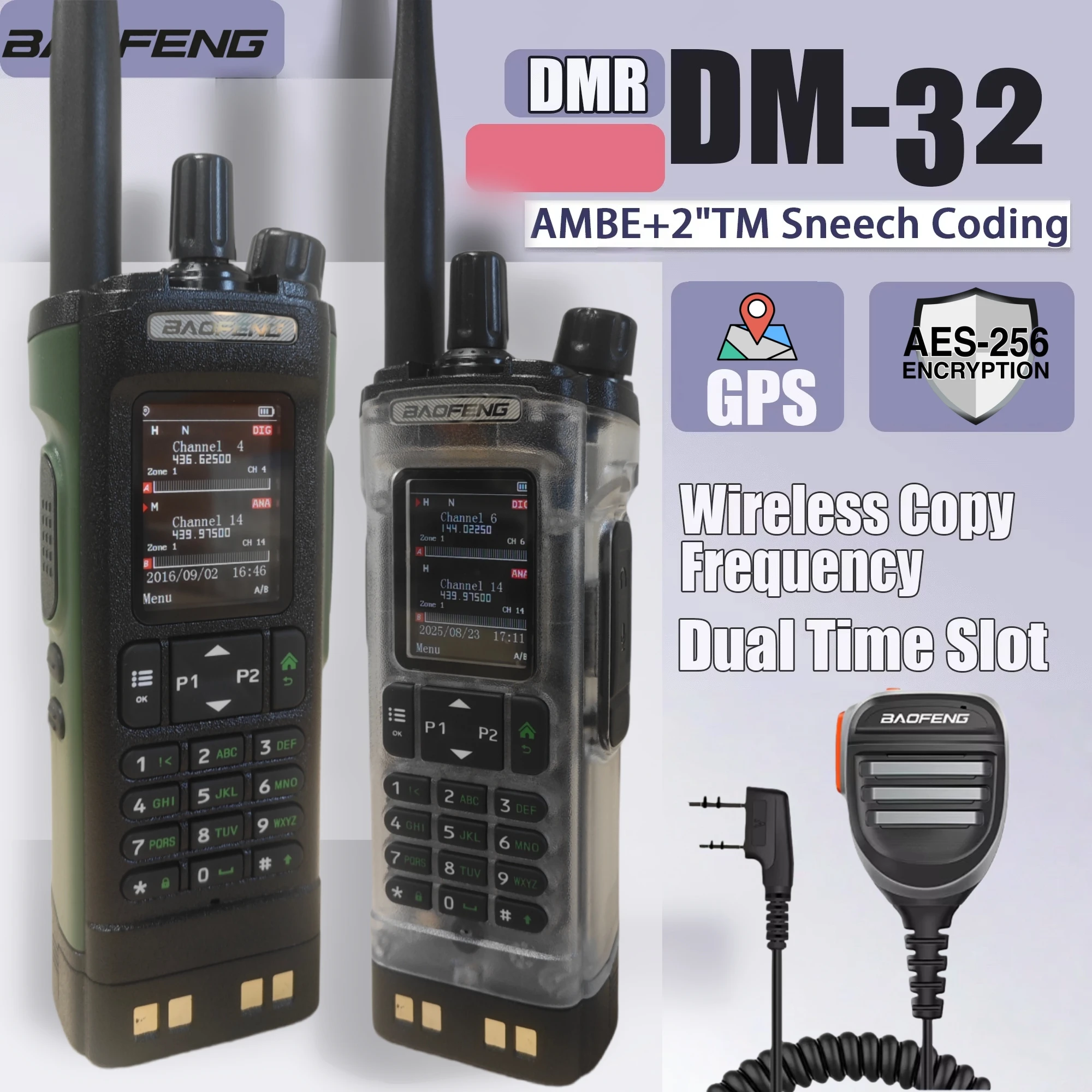 Baofeng Dm-32 8W Gp…
