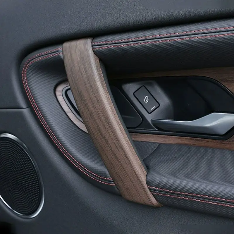 

4 шт., аксессуары для стайлинга автомобилей, внутренние дверные ручки из АБС-пластика, панель, накладка для Land Rover Discovery Sport 2020 2021 2022