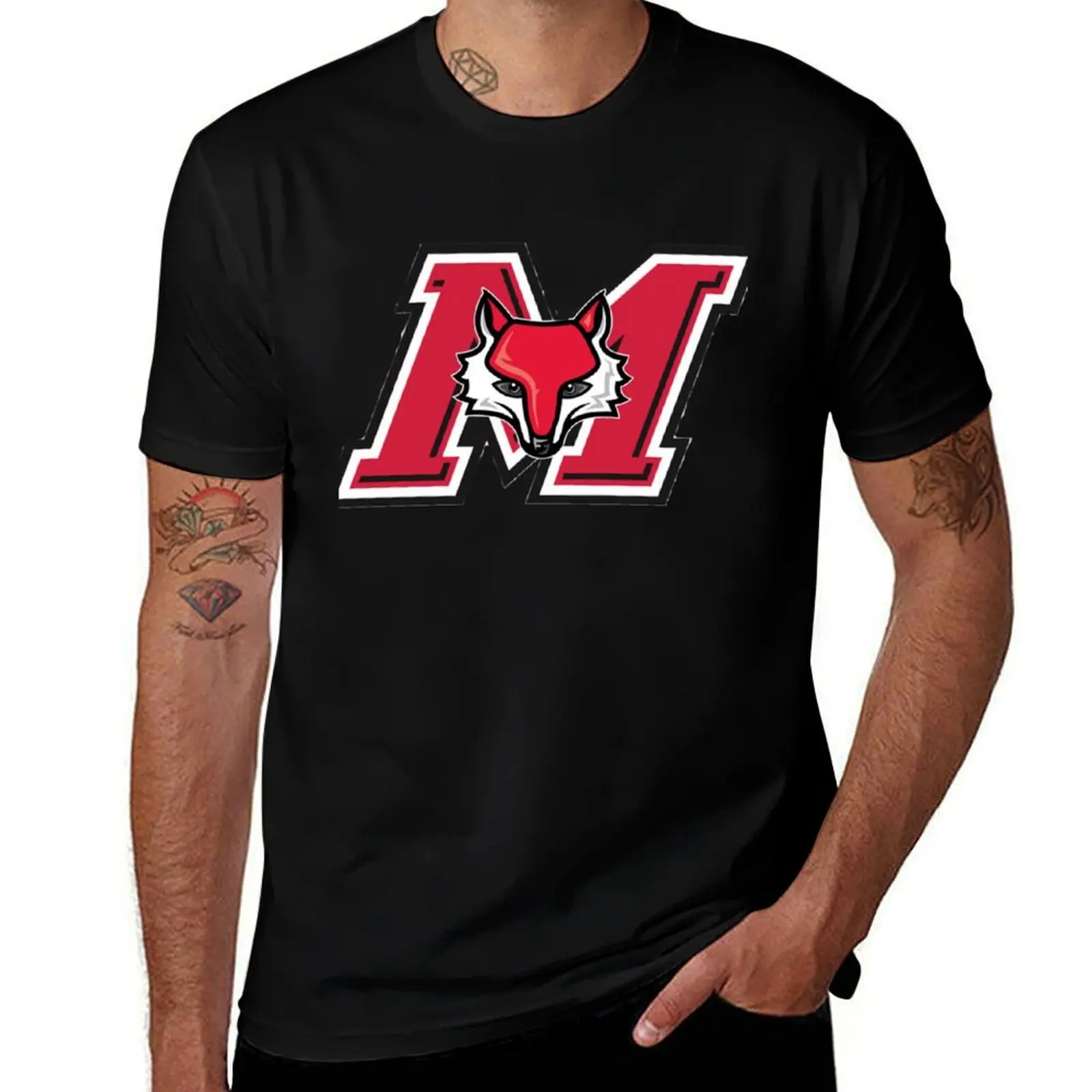 

Marist Logo T-Shirt cotton tshirt 100% t shirts for man graphic vintage T-Shirt