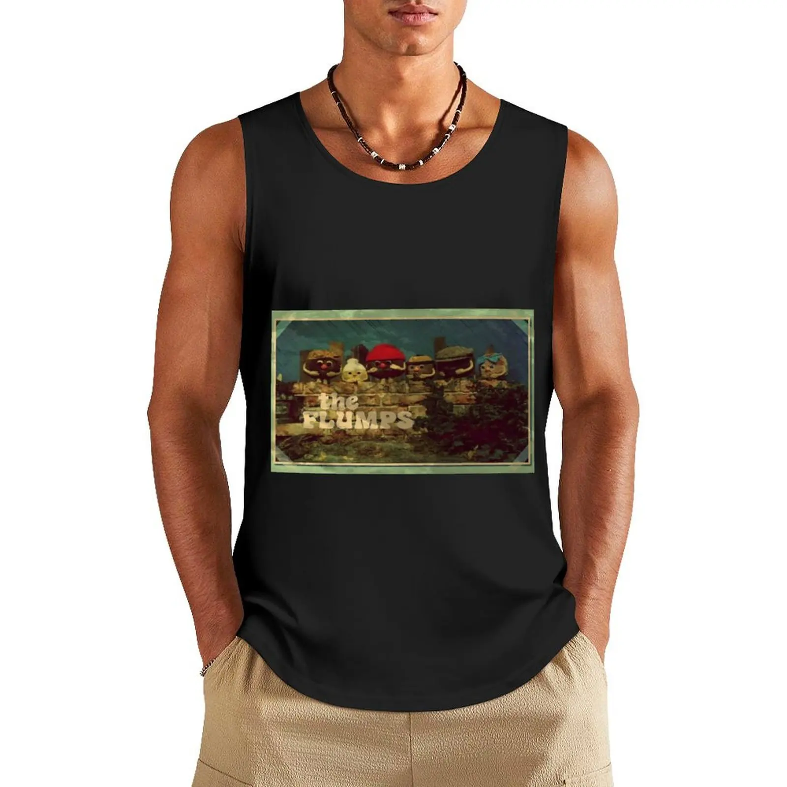 

For Flumps Fun Tank Top Men's clothes luxury style Sportswear for men