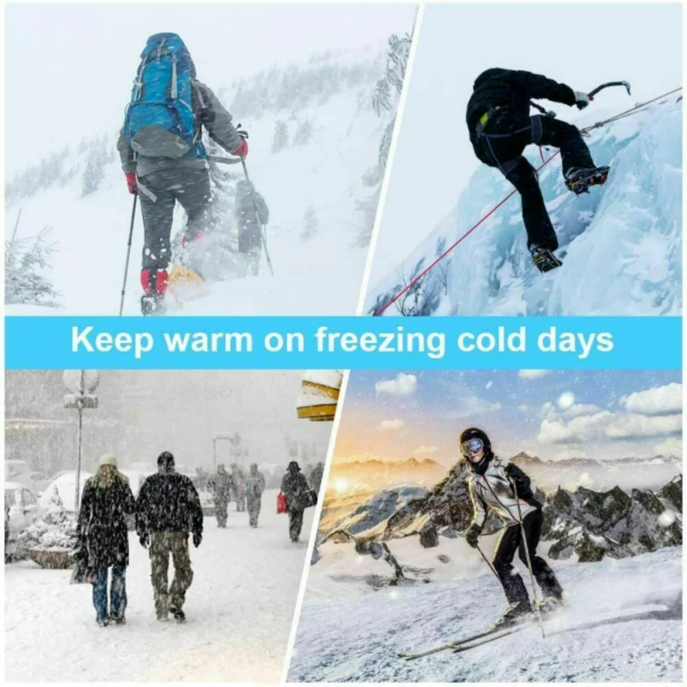 Heated Socks Winter Electric Heating Socks For Men Women Massage Anti-Freezing For Fishing Camping Hiking Skiing And Foot Warmer