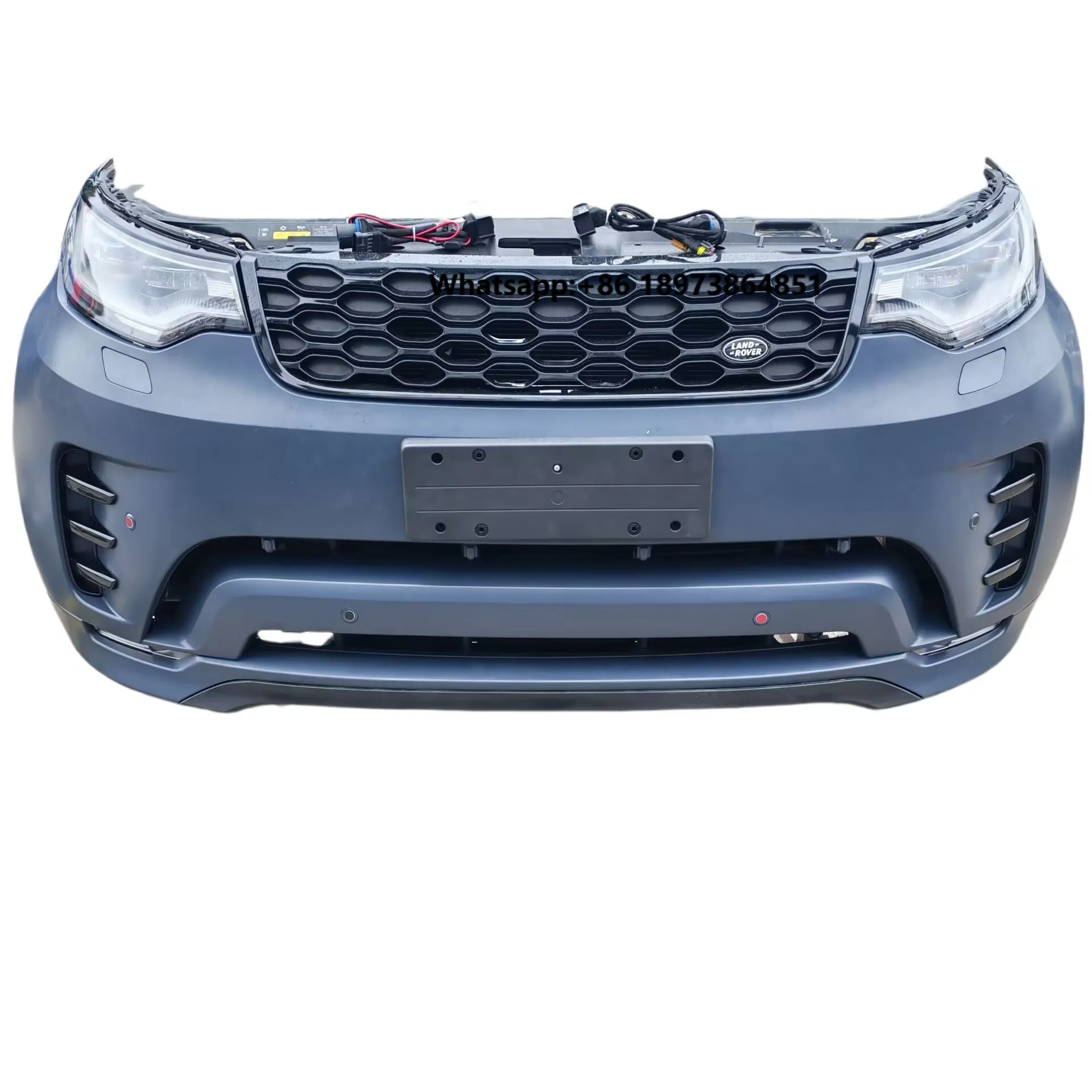 

For 2020-2024 Land Rover Discovery 5 Front Assembly Bumper Grille Radiator Headlight Upgrade