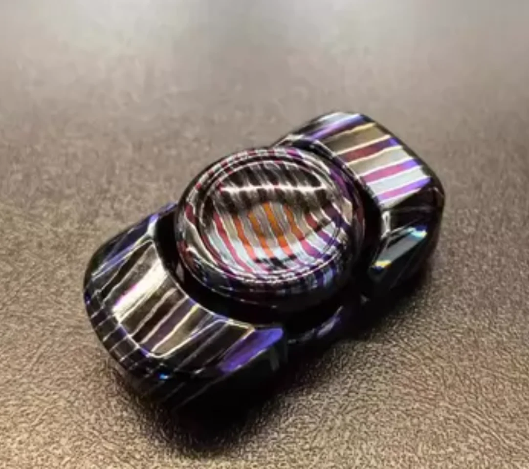 Used EDC Duyat Gate Zircuti Thick Stripe fidget decompression toy