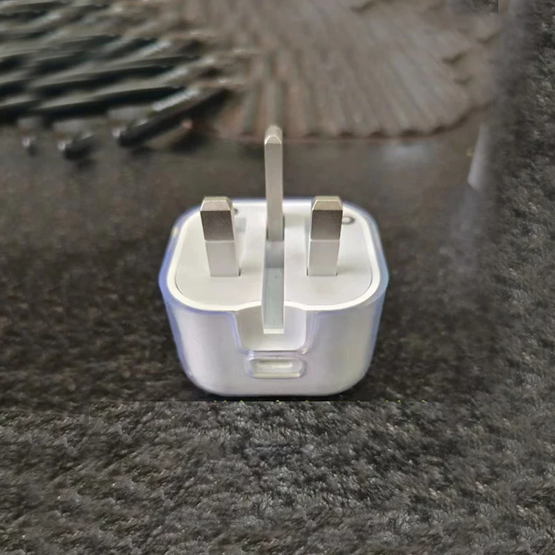 Data Line Cable Winder Protection Cover For British standard plug 20W Charging Case Shell For iphone 11 Promax 12 13 14 Plus 15