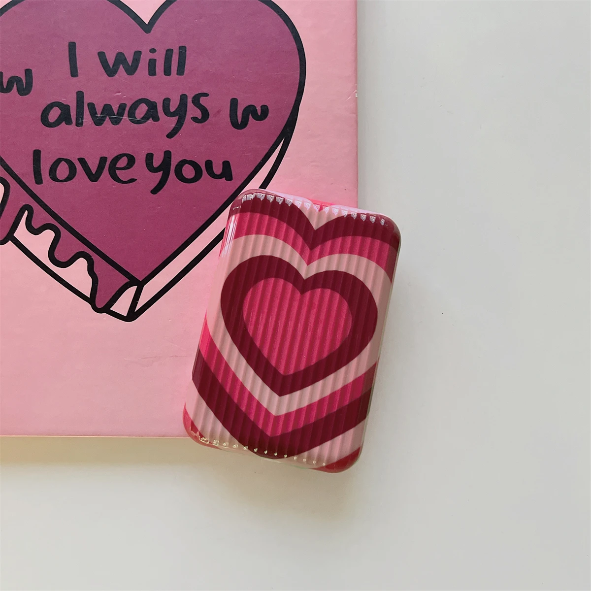 Rose Heart Image Appearance Suitable for iphone Original external battery protection cover and charging treasure case