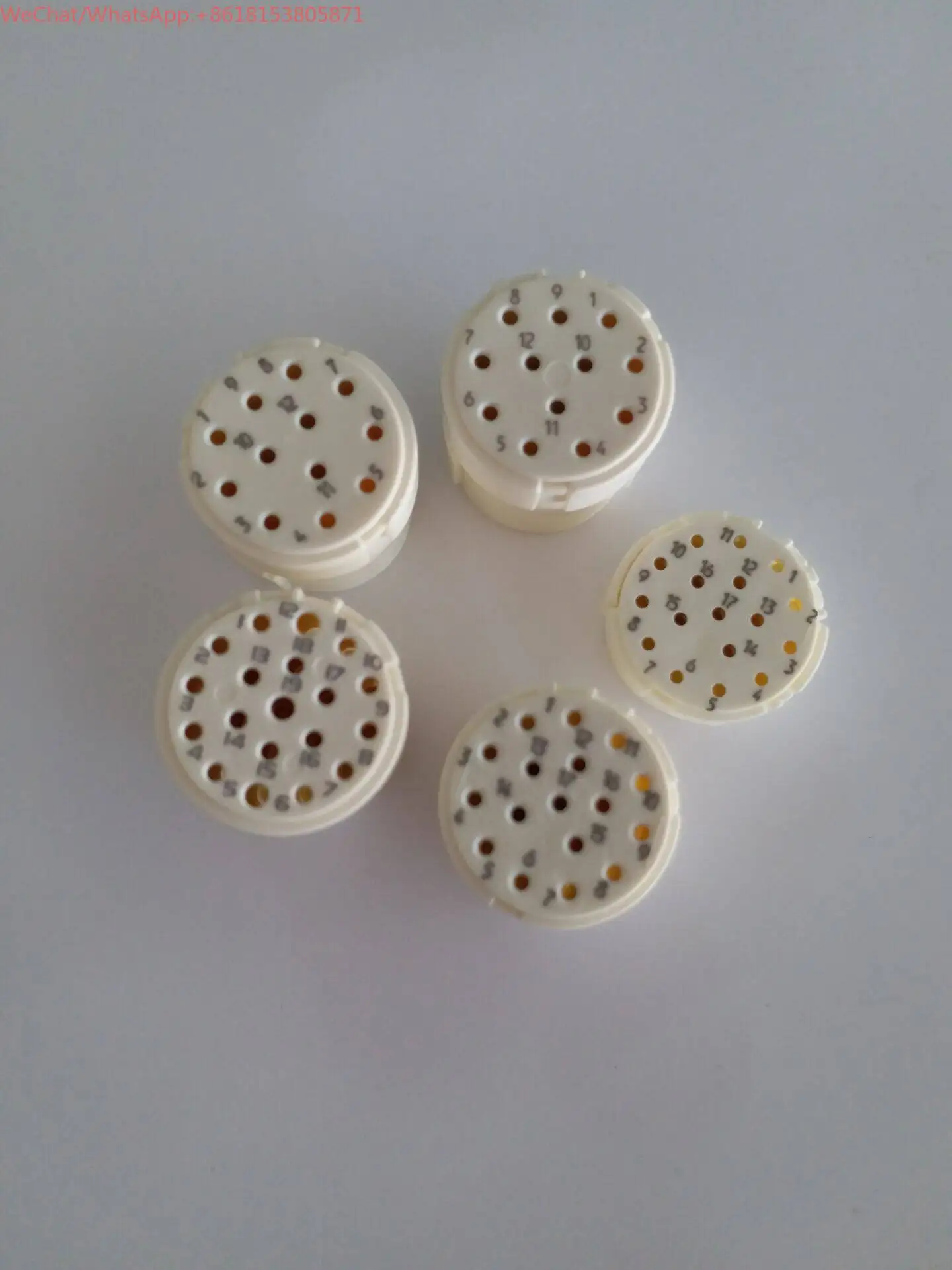 6, 7, 8, 9, 12, 17, 19 pin hole (male and female) plug, M23 M17 plug socket