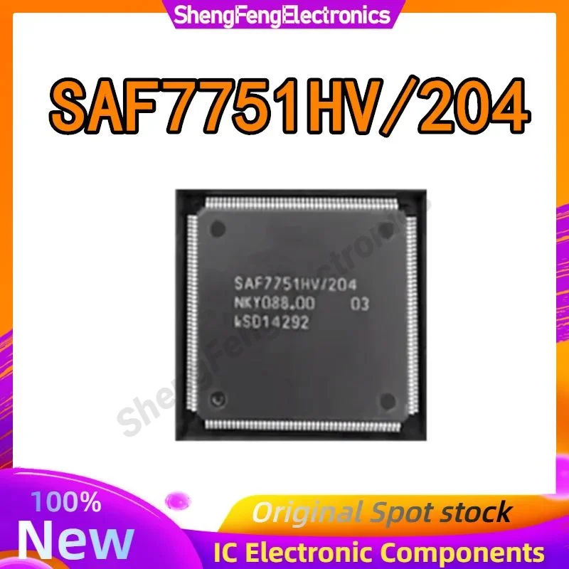 

1PCS SAF7751HV/204 Automotive Power Amplifier Chip QFP176 Package