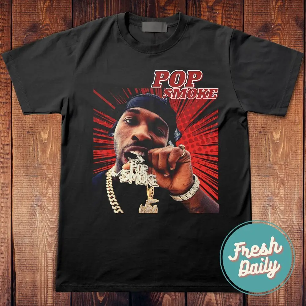 Pop Smoke T Shirt Rap Music T-Shirt