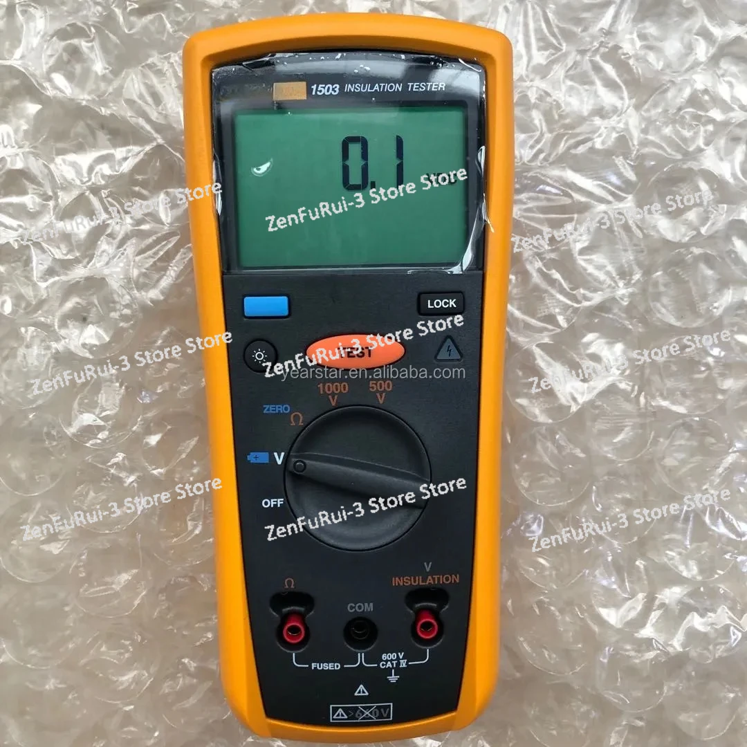 Added User Protection 200 MA Continuity Fluke 1503 Insulation Resistance Tester