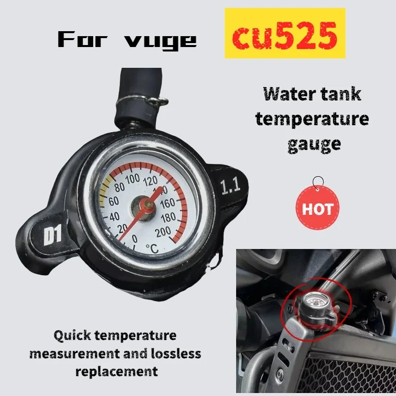 

For VOGE CU525 modified water tank temperature gauge water temperature gauge sensor temperature display gauge accessories