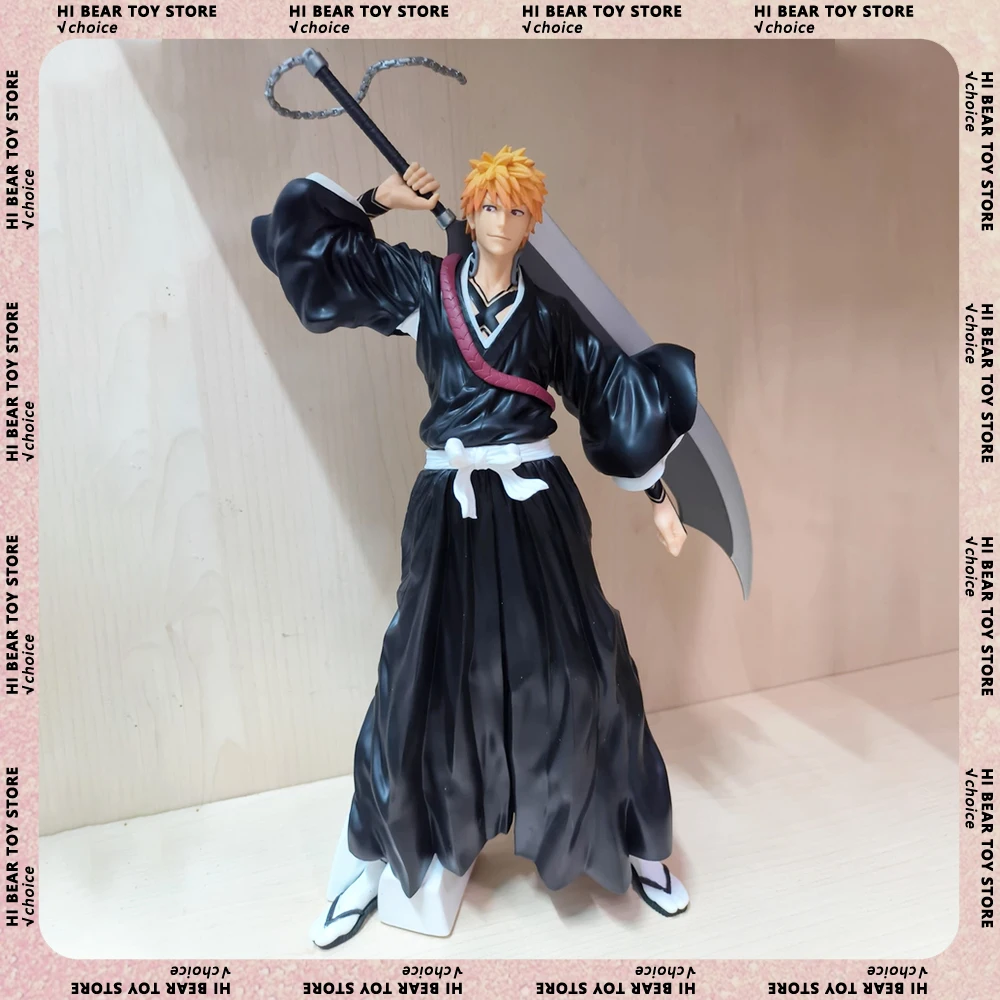 

Оригинальная аниме-фигурка Куросаки Ичиго из Bleach, коллекционная модель из ПВХ, статуэтка, украшение для стола, игрушка, подарок на день рождения