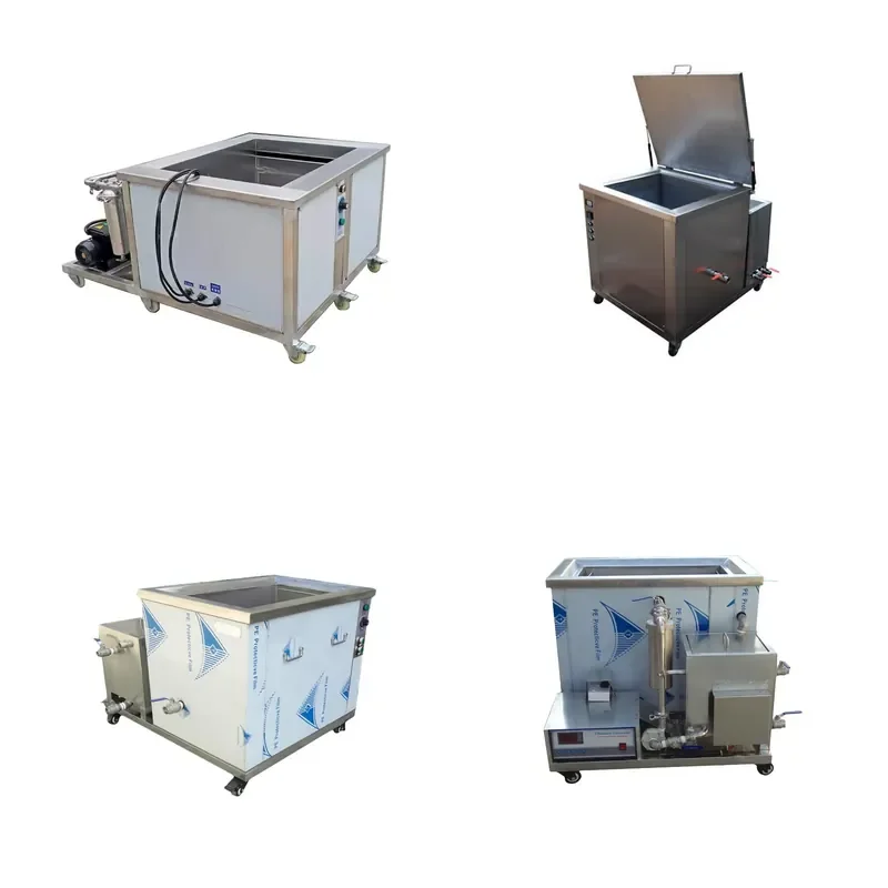 Industrial Ultrasonic Cleaning Machine 100L 150L 200L with Filtration System for Oil Removal Continuous 24H Operation