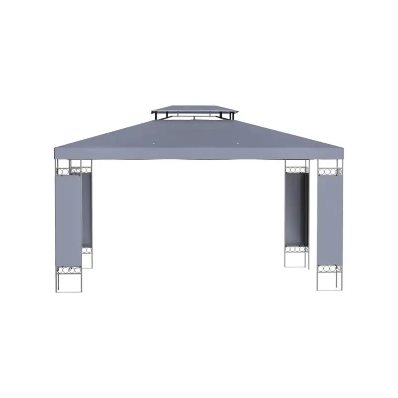 

Навес для беседки на открытом воздухе с москитной сеткой для сада и заднего двора, устойчивый к атмосферным воздействиям дизайн, идеально подходит для вечеринок и