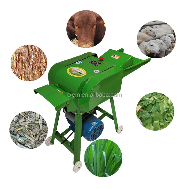 

TX Paddy Straw Cutting Feeding Home Agriculture Machine Corn Silage Chopper Machine Chaff Cutter Cut Grass Machine China Price