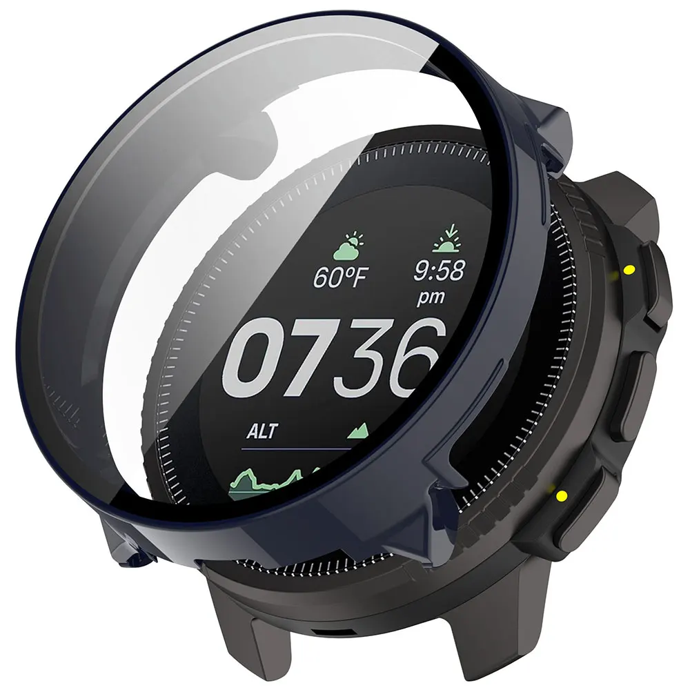 Glass + PC Case For Suunto Vertical All-around Bumper Anti-scratch Protective Cover + Screen Protector for Suunto Vertical