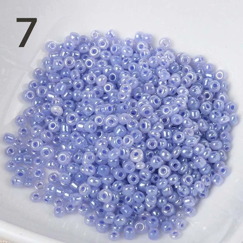Gold und Silber Farbe 2mm 3mm 4mm Kristall Glas Spacer Perlen, tschechische Rocailles für Schmuck handgemachte DIY BLUV03X
