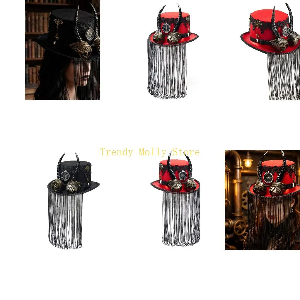 cappello-gotico-n5kb-con-occhiali-e-dettaglio-in-corno-capra-ricurvo-accessorio-halloween-per-festa