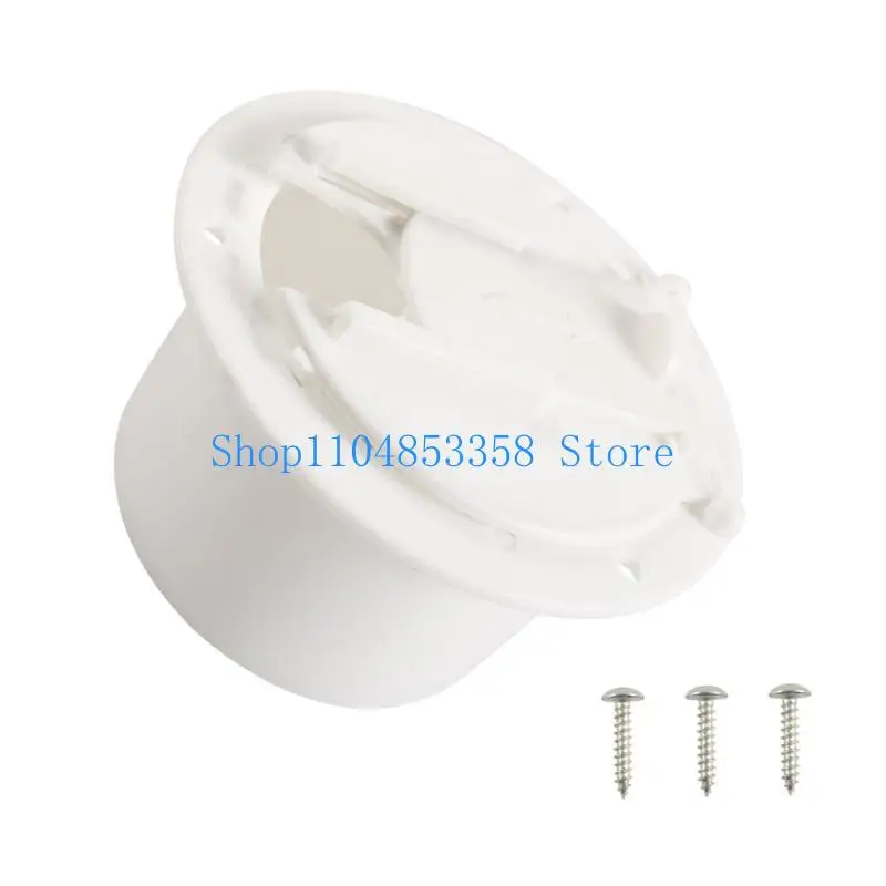 

652F Circular Motorhome Electrical Wire Hatches Waterproof Electrical Wire Hatches Cable Entry Plate for Outdoor Vehicle Wiring
