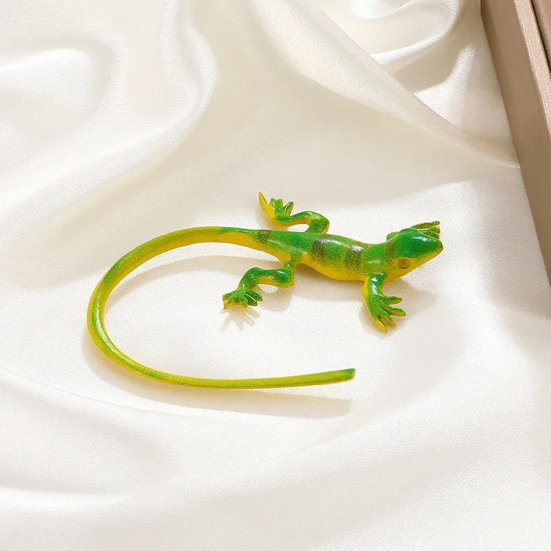 Gotischer lustiger grüner Frosch-Ohrclip für Frauen, niedlicher Tier-Ohrclip ohne Ohrlöcher, Ohrringe, Party-Schmuck, Geschenk – Detail 4
