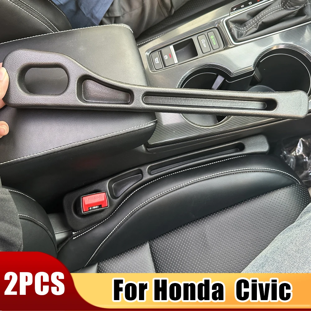 

For Honda Civic 4th 5th 6th 7th 8th 9th 10th Sport Type R S Fn2 fk8 fl5 Car Seat Gap Filler Strips Auto Seat Storage Accessories