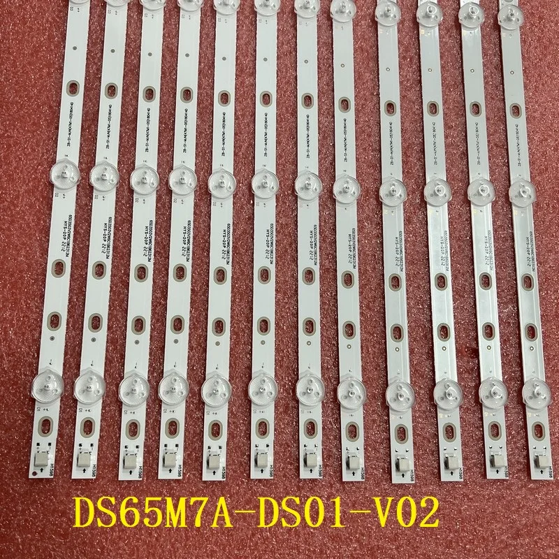 Kit LED backlight strip(12) FOR DS65M7A-DS01-V02 DSBJ-WG 2W2006-DS65M7A00-01