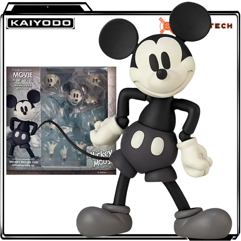 

Kaiyodo натуральная аниме-фигурка Revoltech MOVIE REVO Mickey No.013EX 1931, экшн-фигурки, игрушки для мальчиков, детский подарок, Коллекционная модель