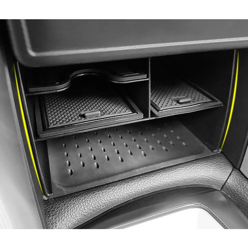 For Toyota Corolla Cross XG10 2021 2022 2023 2024 2025 Hybrid Car Central Storage Box Organizer Containers Holder Accessories