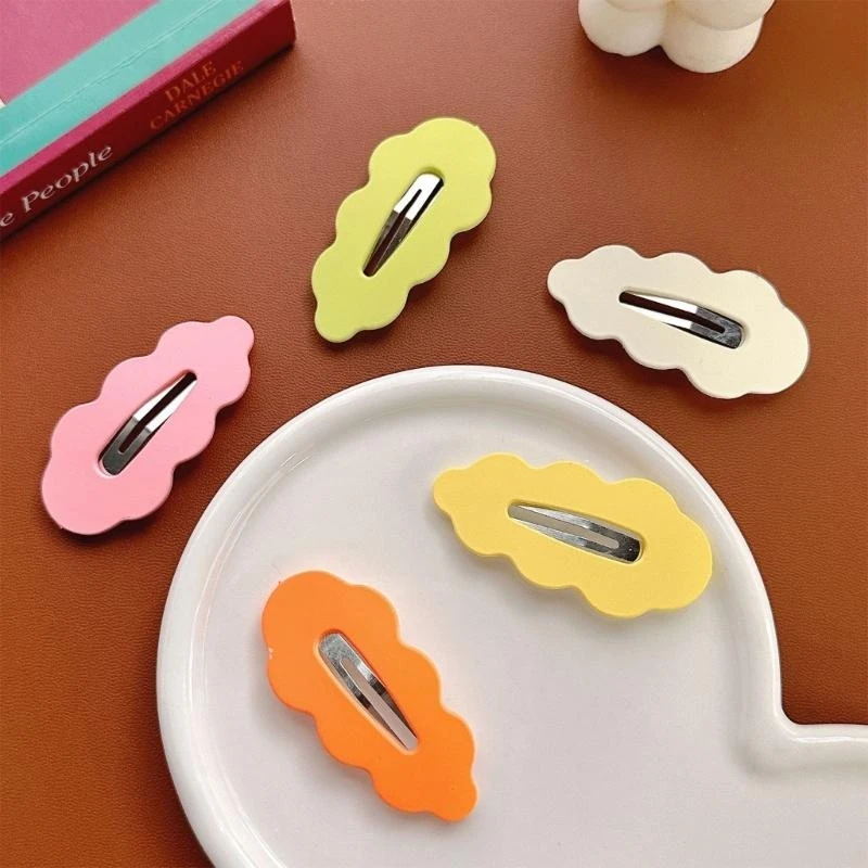 5ASD unico nuvola haipin barrettes clip clip clip indossa casual parrucchiere
