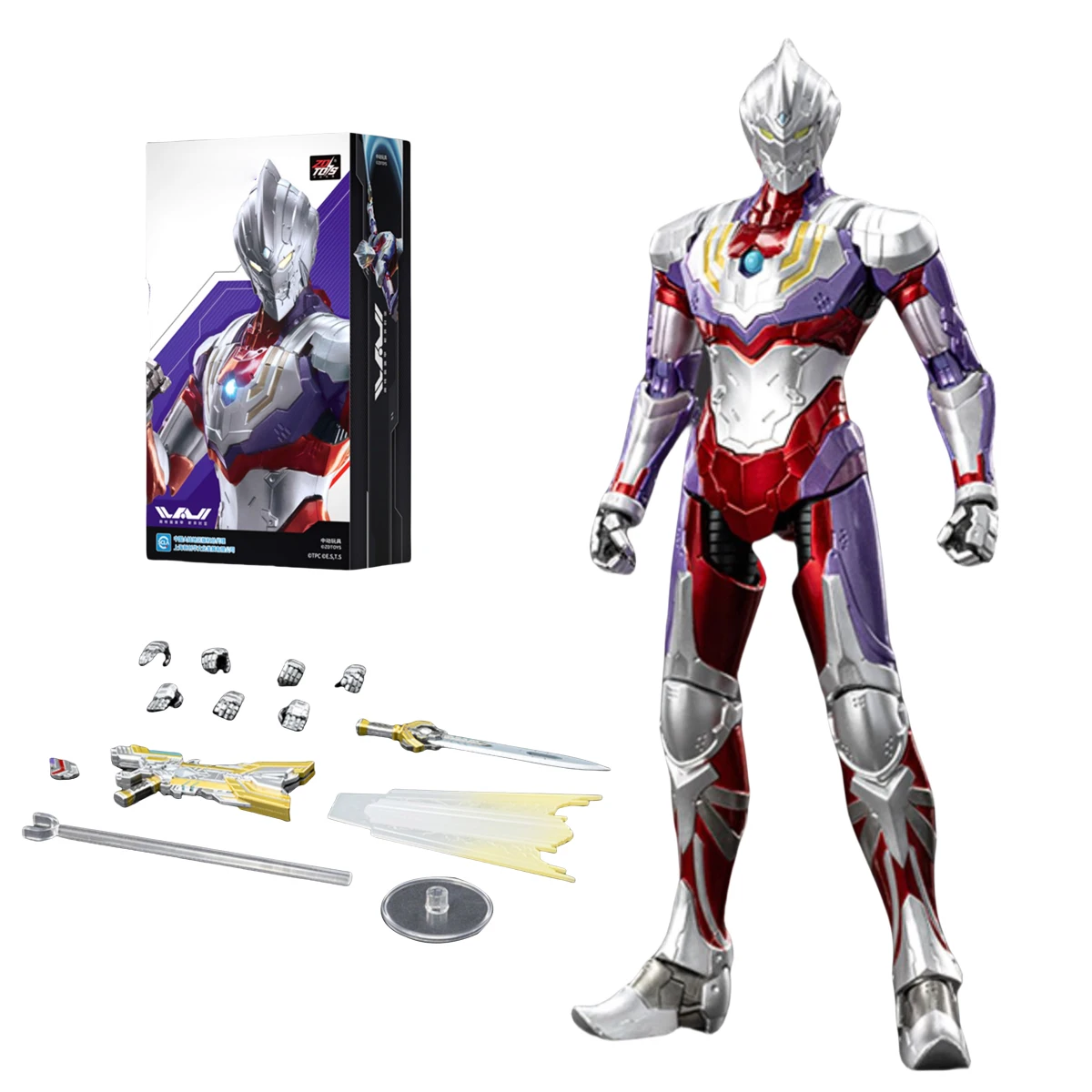 

HiPlay ZD Toys 1/10 Ultramen Action Figures