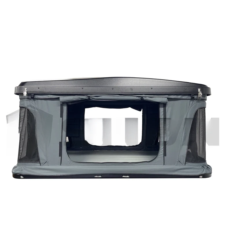 

China Factory — Lightweight ABS Hard-Rooftop Tent: Rapid Automatic Opening,-Spacious Hardtop Design
