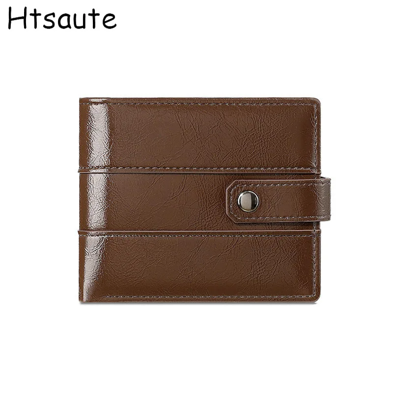 محفظة قابلة للطي للرجال حاملي بطاقات قصيرة مدمجة محافظ رجالية مع فتحات بطاقات متعددة وجيب للعملات المعدنية cartera mujer #3
