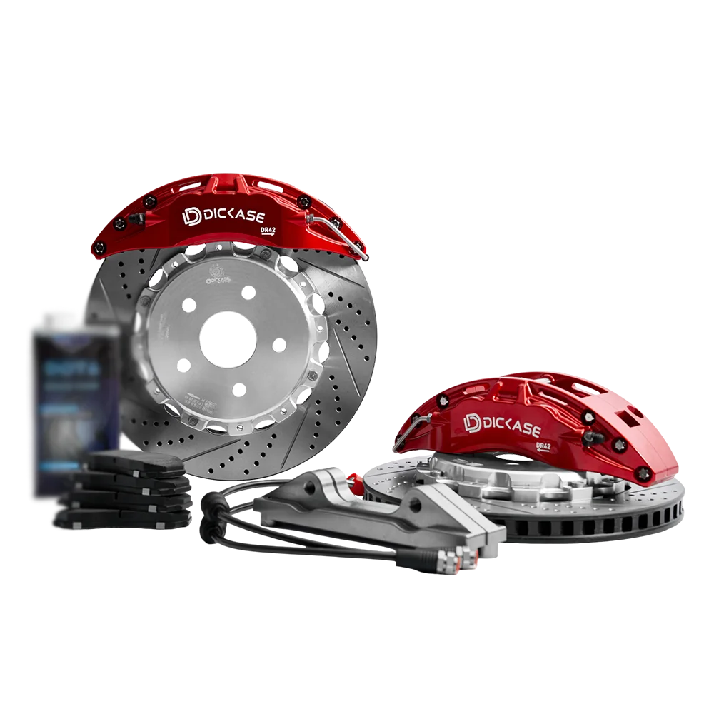 

Rear brake system with big brakes 4-piston calipers, 330 mm discs and pads for BMW 5 Series F07 2013-2017