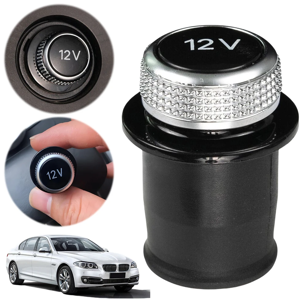 Car Cigarette Lighter Plug Cover Cap Replace 4H0919311 Cigarette Lighter Socket Protector Dust Cap for Audi A3 A6 S6 A8 S8