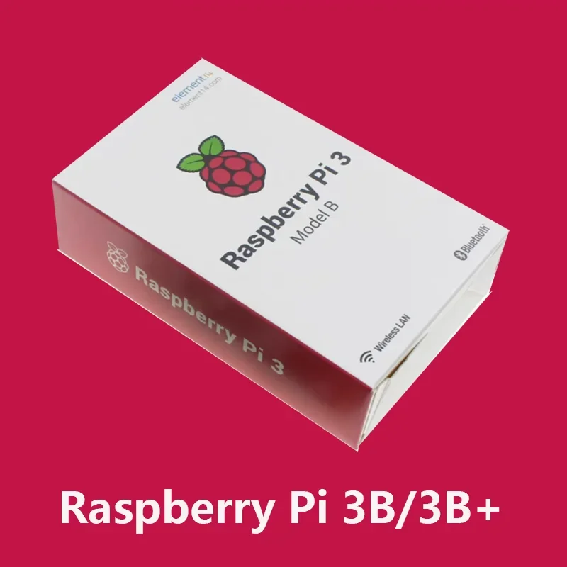 Placa Raspberry 3 Modelo B+ CPU ARM Cortex-A53 Quad-core de 1,4 GHz e 64 bits com WiFi e Bluetooth