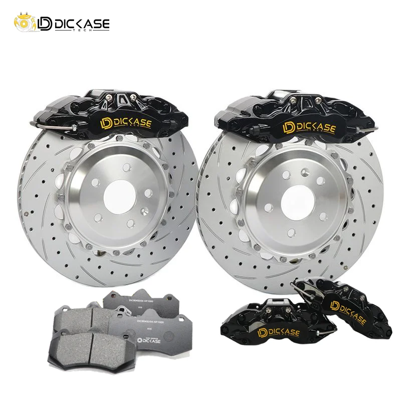 

Black 6 Pot Brake Caliper Kit Front 19inch Rim 380mm Floating Disc with Ceramics Brake Pads for Bmw E92 M3