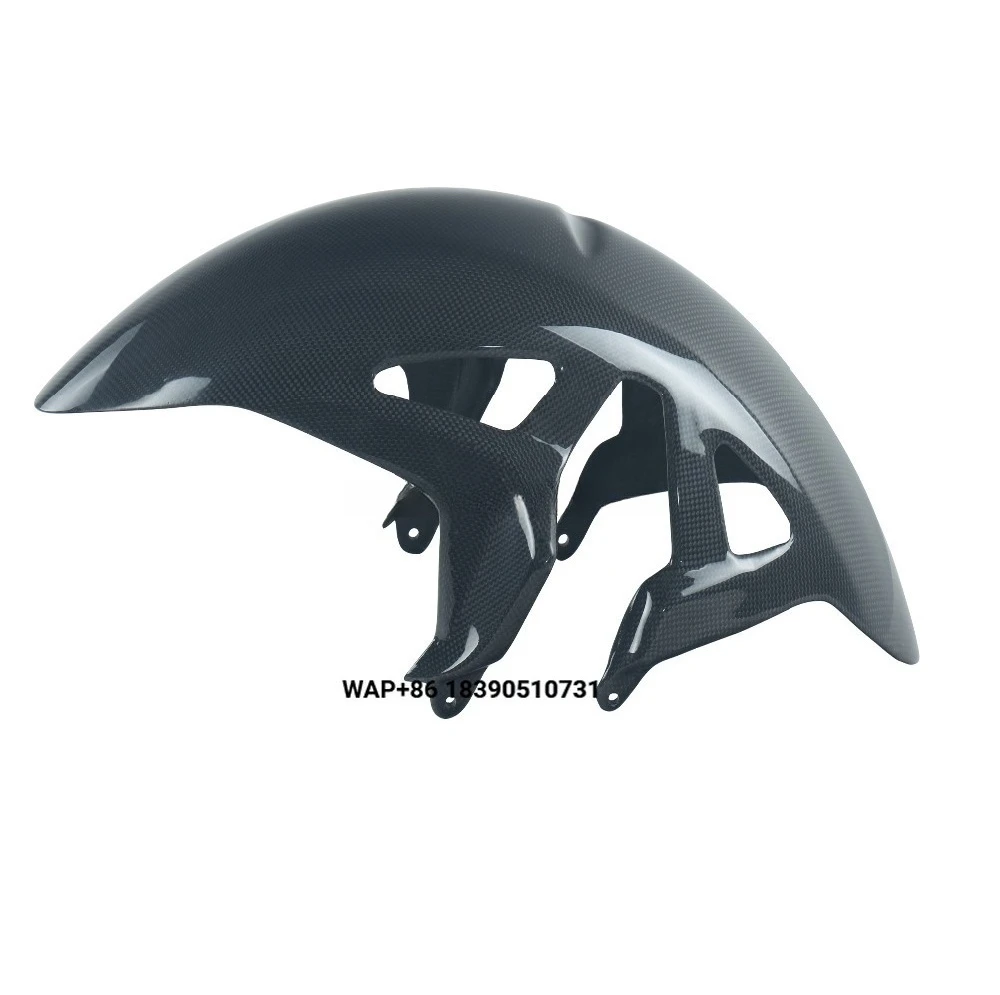 Real Carbon Fiber Motorcycle Front Fender for Cagiva Raptor