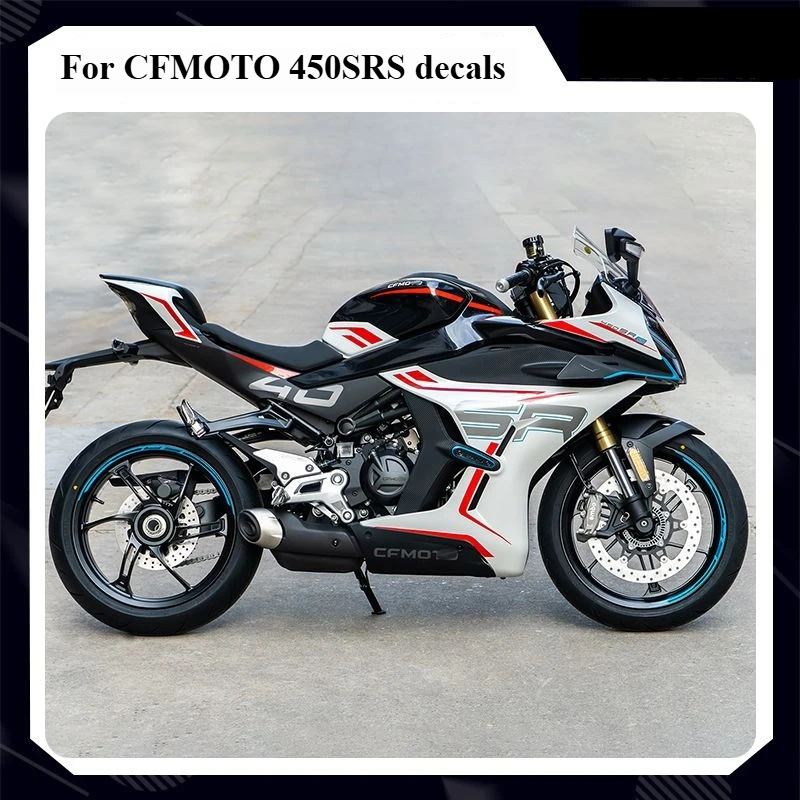 For CFMOTO 450SRS motorcycle apply stickers modify accessories, decorate with vehicle stickers Single rocker arm body decoration