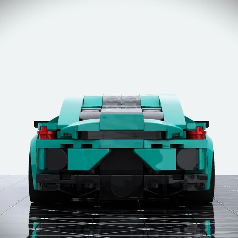 Champion Speed Cars Moc Building Bricks Hot V8 Car Model Collection Technology Modular Blocks Gift Christmas Toys DIY Sets