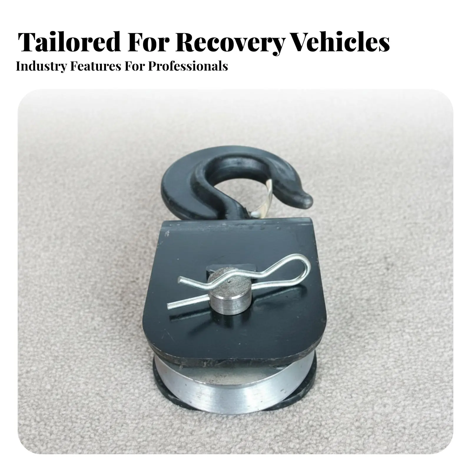 

Блок-ролик для троса из легированной стали, усиленный, износостойкий, для эвакуации и спасательных работ