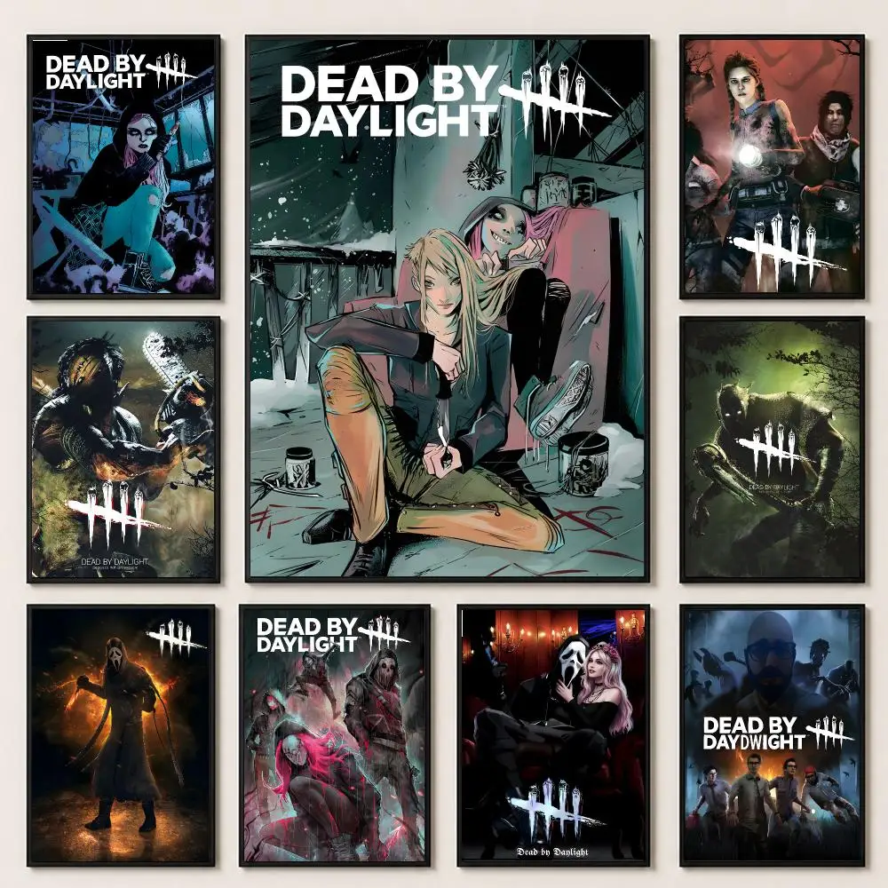 game Dead by Daylight Poster Poster HD Printing Premium Style for Home Decor for Bedrooms Hallways Cafes Gift
