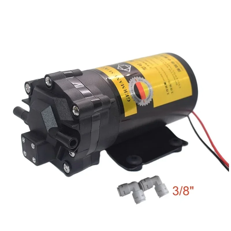 

24V Self Priming Booster Pump With Power Adapter Integrated Pressurizing Pump For RO Water Purifier Kitchen Replacement Parts